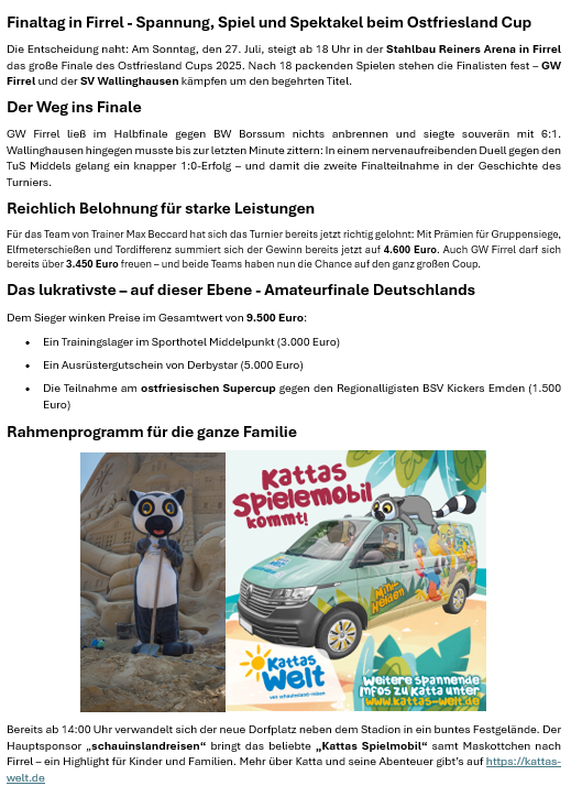 Das große Finale